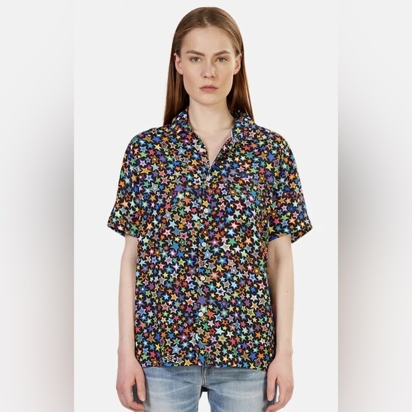R13 Tony Multistar Shirt S - Picture 1 of 13